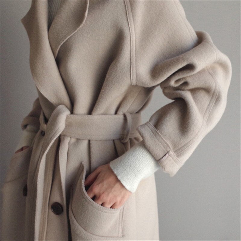 Manteau Long Chic pour Femme | Élégance et Confort en Hiver