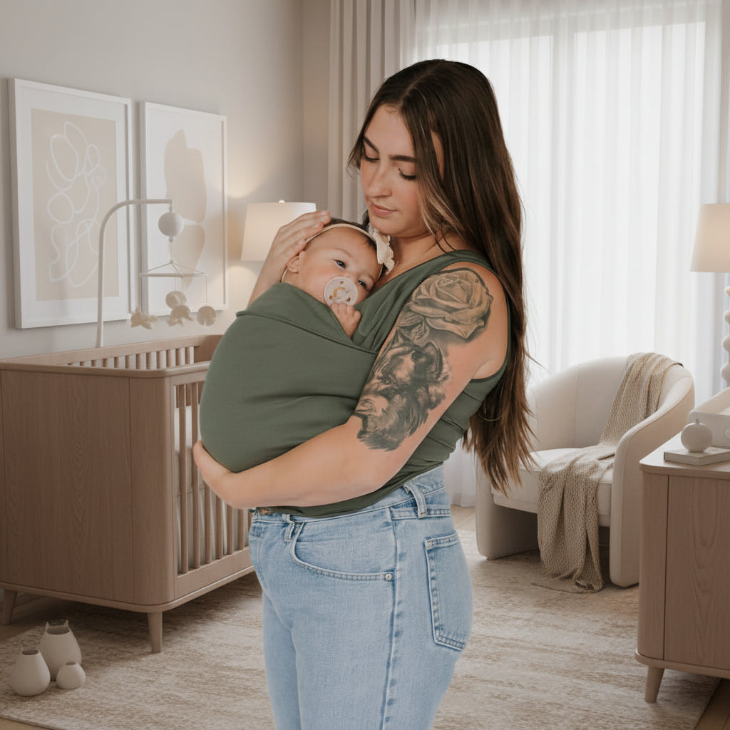 Porte-bébé Ergonomique Léger | Confort et Liberté pour Parents Actifs