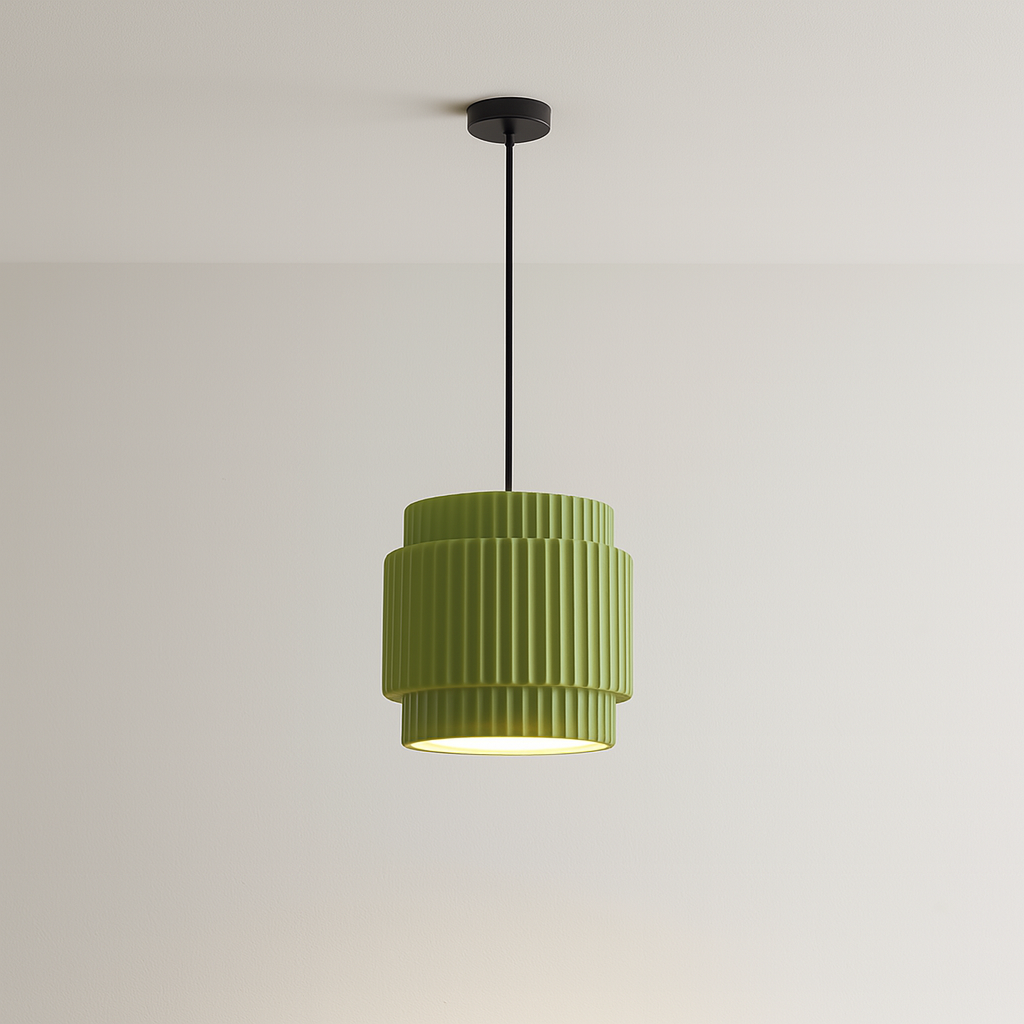 Lampe Suspendue en Céramique Colorée | Design Contemporain et Atmosphère Chaleureuse