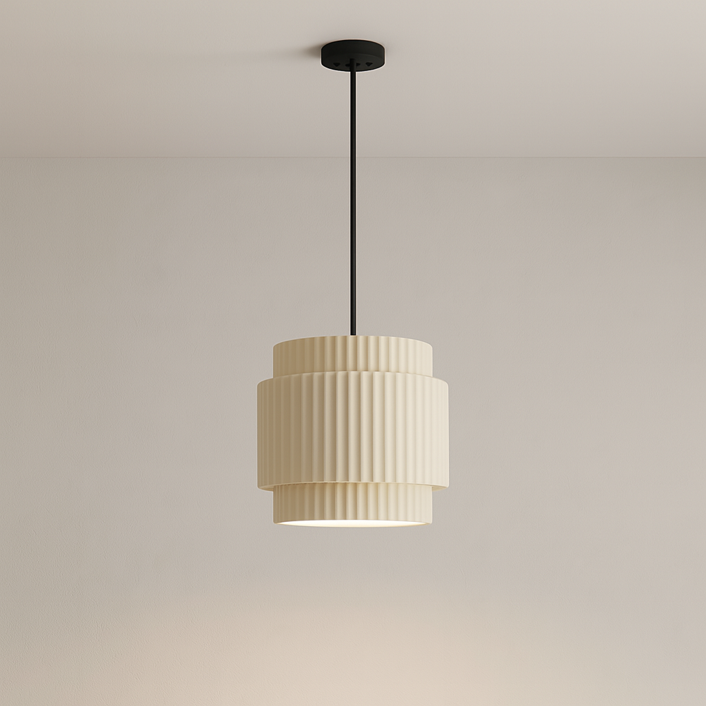 Lampe Suspendue en Céramique Colorée | Design Contemporain et Atmosphère Chaleureuse