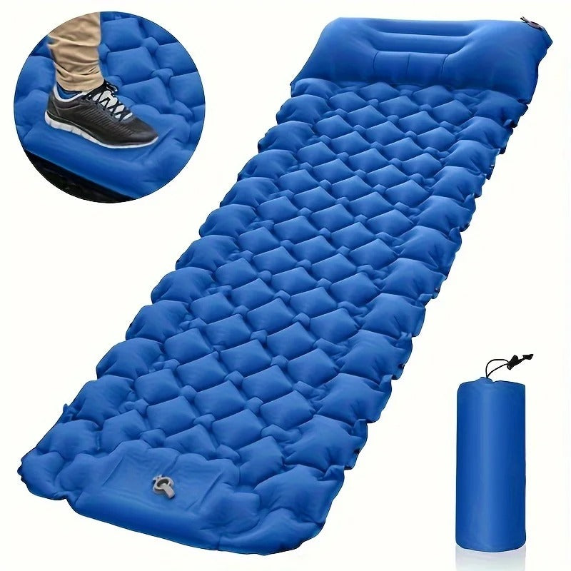 Matelas de Camping Gonflable | Confort Léger et Portable en Voyage