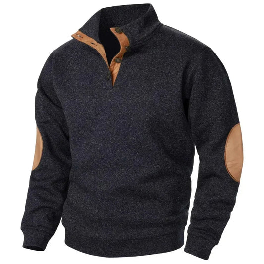 Pull Col en V pour Hommes | Confort et Style pour Activités de Plein Air