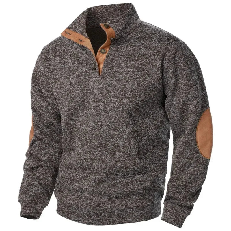 Pull Col en V pour Hommes | Confort et Style pour Activités de Plein Air