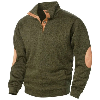 Pull Col en V pour Hommes | Confort et Style pour Activités de Plein Air