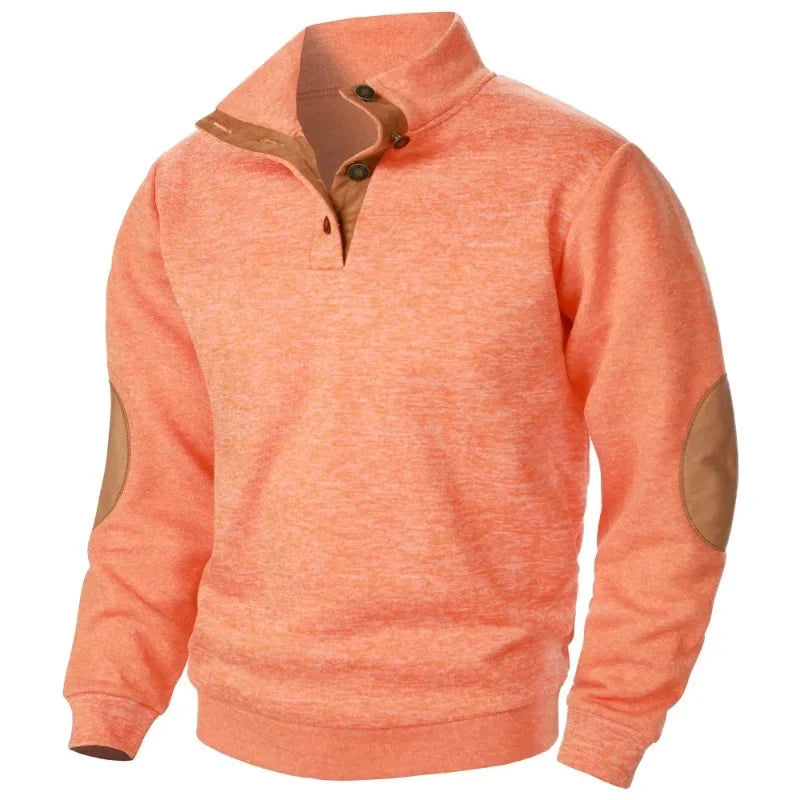 Pull Col en V pour Hommes | Confort et Style pour Activités de Plein Air
