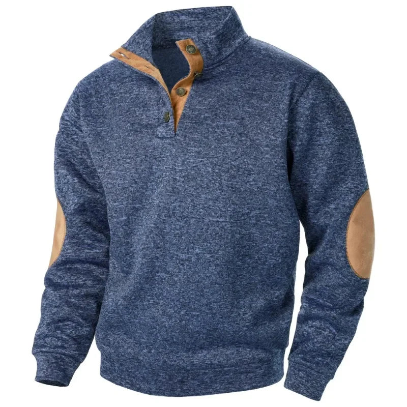 Pull Col en V pour Hommes | Confort et Style pour Activités de Plein Air