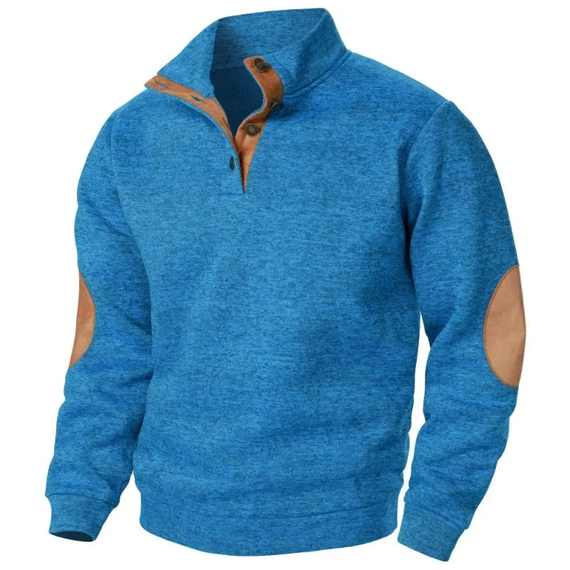 Pull Col en V pour Hommes | Confort et Style pour Activités de Plein Air