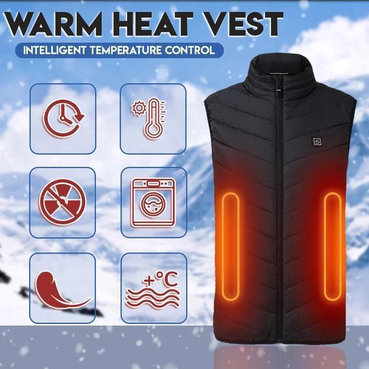 Gilet Chauffant Rechargeable pour Hommes et Femmes | Chaleur Personnalisable et Confort Ultime