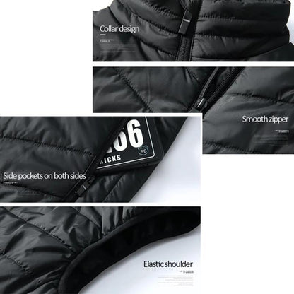 Gilet Chauffant Rechargeable pour Hommes et Femmes | Chaleur Personnalisable et Confort Ultime