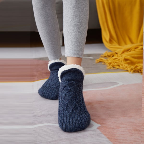 CozyProtect - Pantoufles Anti-Dérapantes pour Chaleur Ultime