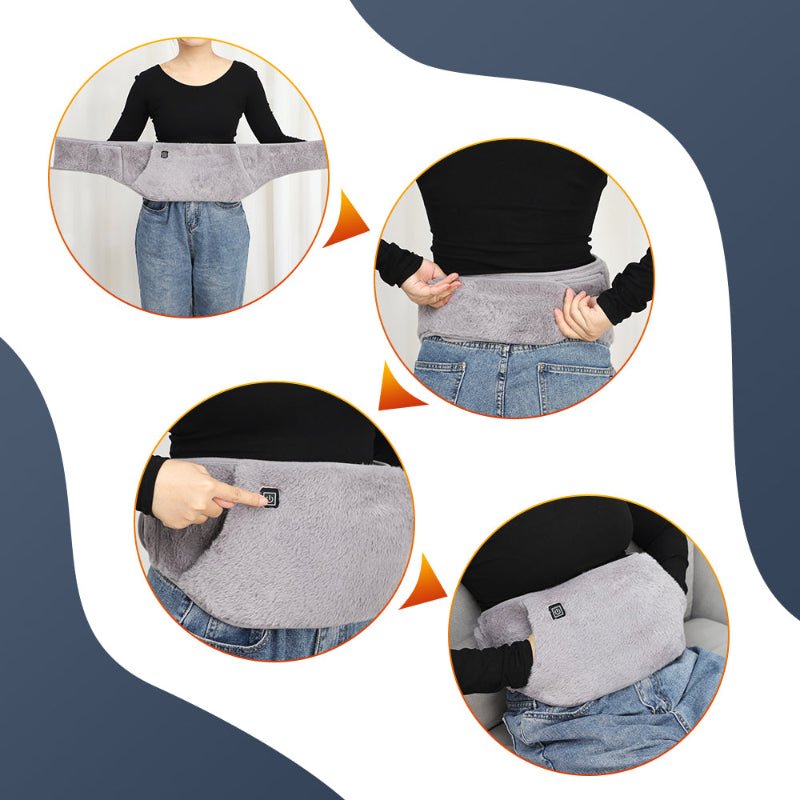 Ceinture Chauffante Électrique 2-en-1 | Confort et Chaleur Personnalisés