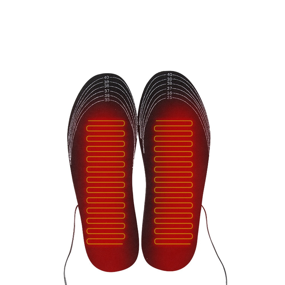 Semelles Chauffantes Rechargeables | Chaleur Confortable et Ajustement Personnalisable