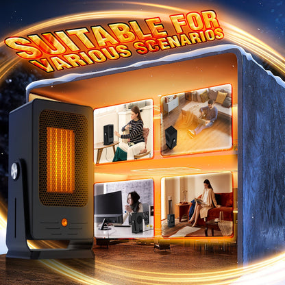 Chauffage d'Espace Électrique Portable | Chaleur Rapide et Confortable à Domicile