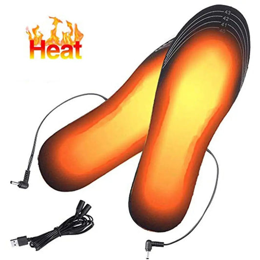 Semelles Chauffantes USB pour Pieds Froids | Confort et Chaleur Idéaux en Toute Situation