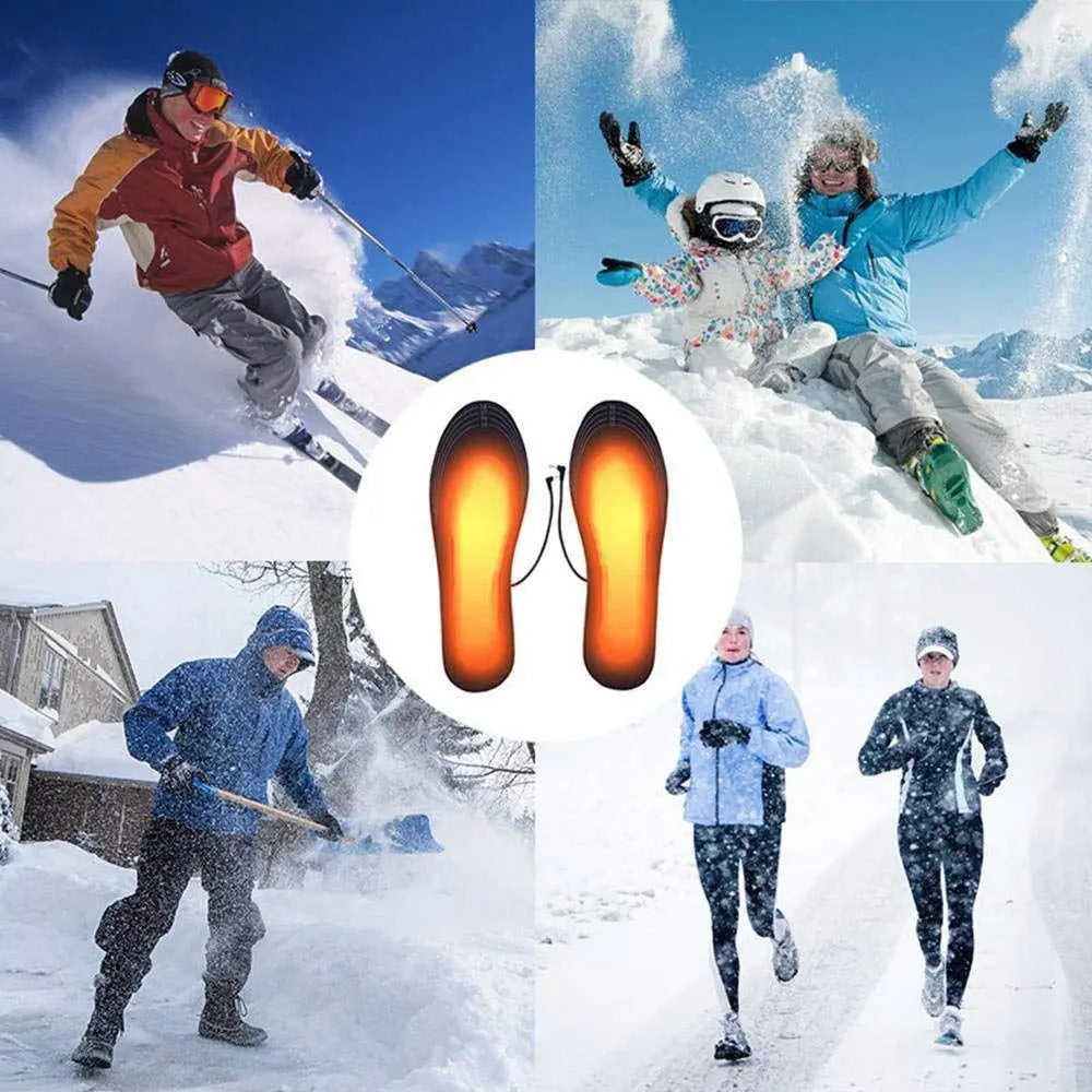 Semelles Chauffantes USB pour Pieds Froids | Confort et Chaleur Idéaux en Toute Situation