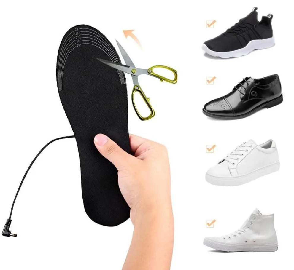 Semelles Chauffantes USB pour Pieds Froids | Confort et Chaleur Idéaux en Toute Situation