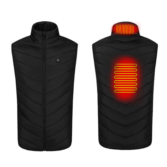 Gilet Chauffant Électrique pour Hommes | Confort Optimal et Ajustable en Hiver