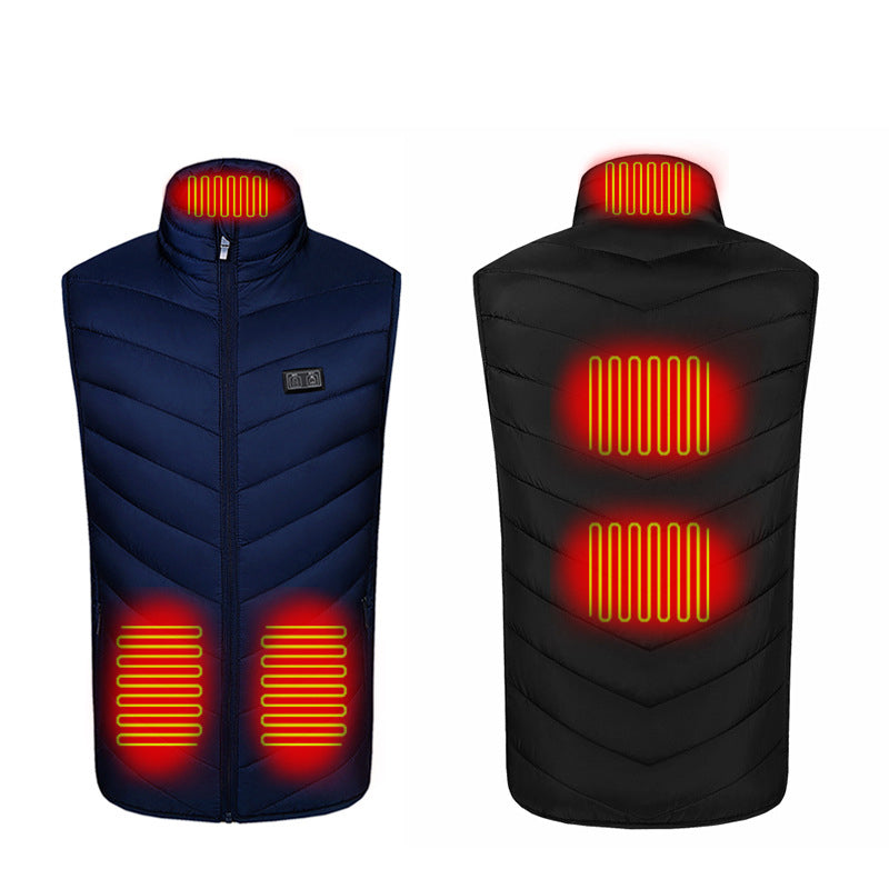 Gilet Chauffant Électrique pour Hommes | Confort Optimal et Ajustable en Hiver