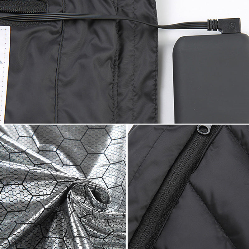 Gilet Chauffant Électrique pour Hommes | Confort Optimal et Ajustable en Hiver