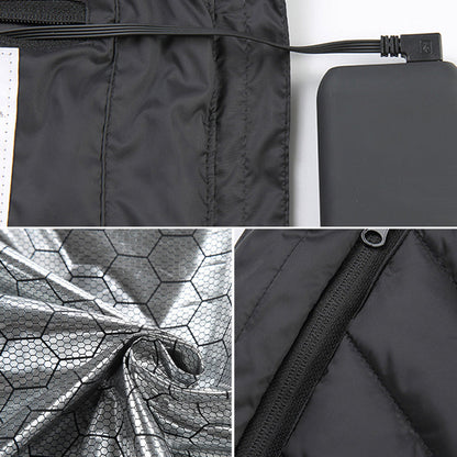 Gilet Chauffant Électrique pour Hommes | Confort Optimal et Ajustable en Hiver