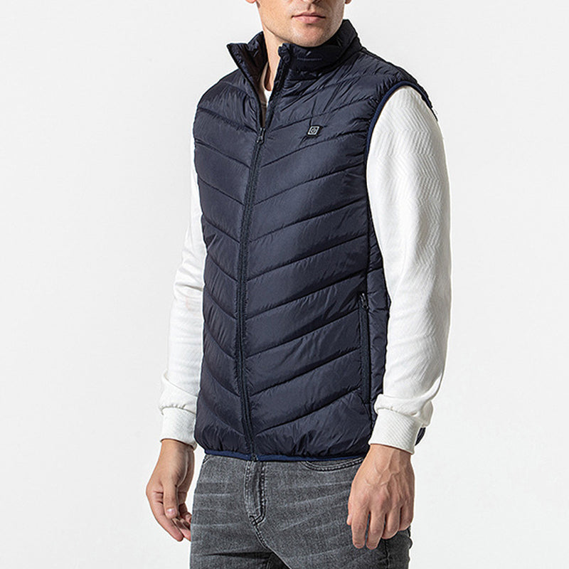 Gilet Chauffant Électrique pour Hommes | Confort Optimal et Ajustable en Hiver