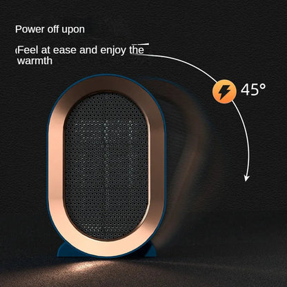 Chauffage Électrique à Ventilateur | Chaleur Rapide et Silencieuse pour Bureau