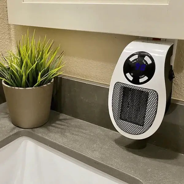 Chauffage Électrique Portable Compact | Chaleur Rapide et Silencieuse pour Petits Espaces