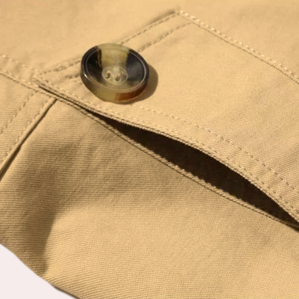 Manteau Trench pour Hommes | Élégance Classique et Confort Automnal