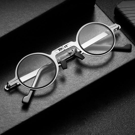 Lunettes de Lecture Pliantes en Titane | Élégance et Protection Anti-Lumière Bleue