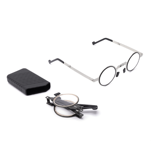 Lunettes de Lecture Pliantes en Titane | Élégance et Protection Anti-Lumière Bleue