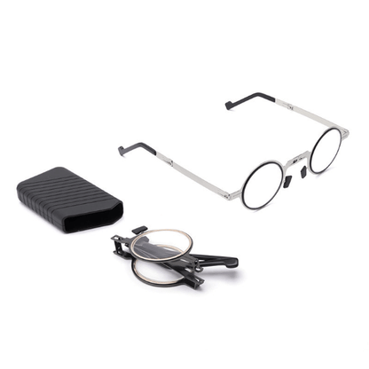 Lunettes de Lecture Pliantes en Titane | Élégance et Protection Anti-Lumière Bleue