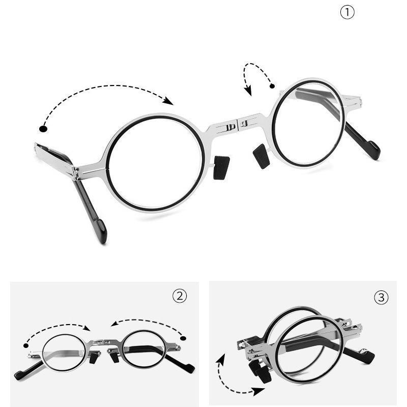 Lunettes de Lecture Pliantes en Titane | Élégance et Protection Anti-Lumière Bleue