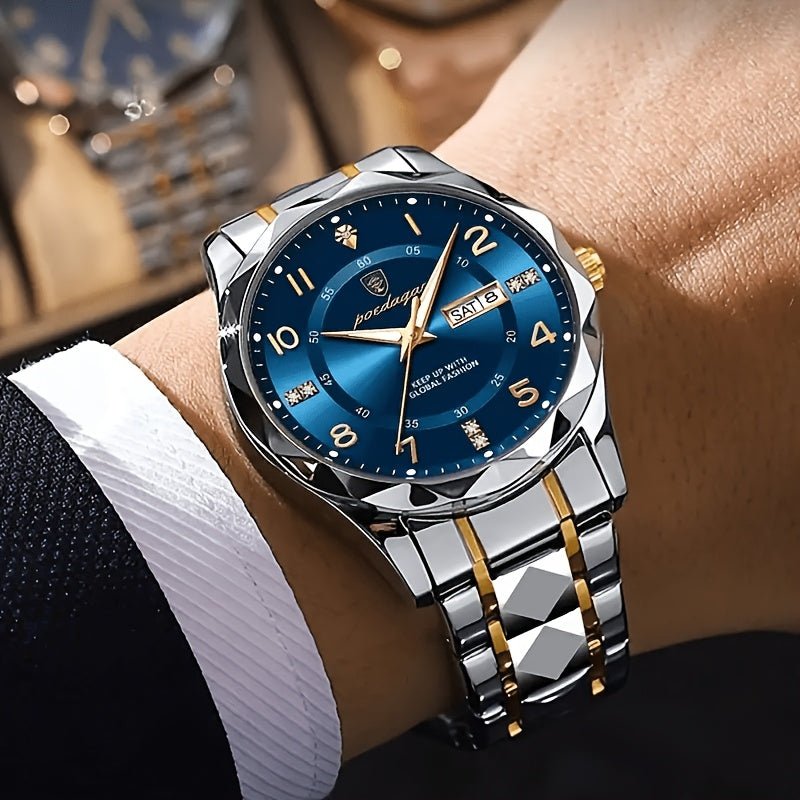 Montre de Sport Multifonctionnelle pour Hommes | Élégante, Durable et Étanche jusqu'à 50m