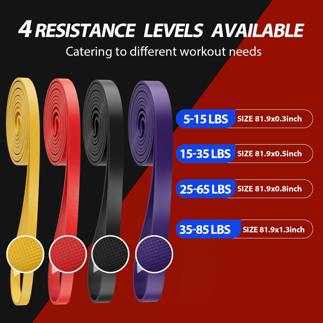 Bandes de Résistance pour Entraînement | Polyvalentes et Ajustables pour Force