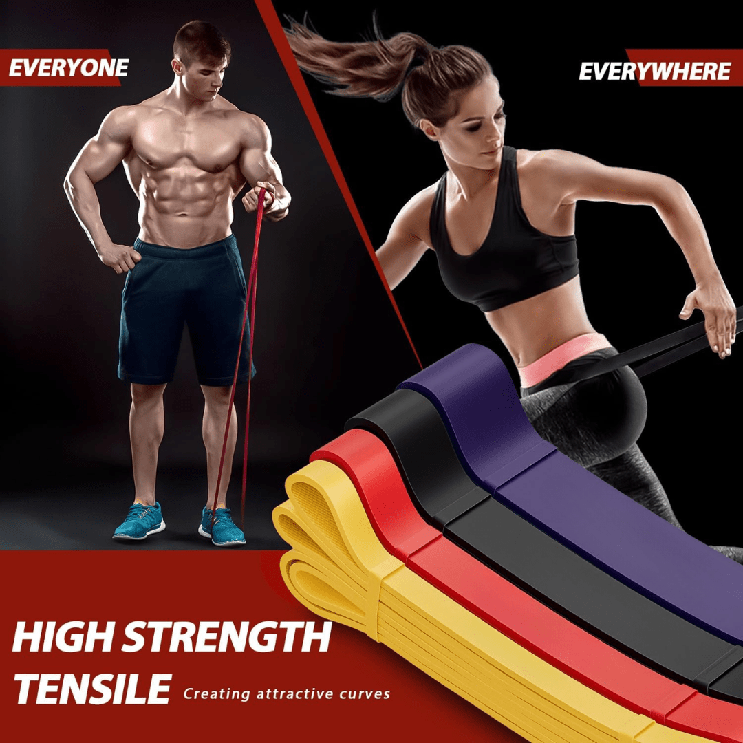 Bandes de Résistance pour Entraînement | Polyvalentes et Ajustables pour Force
