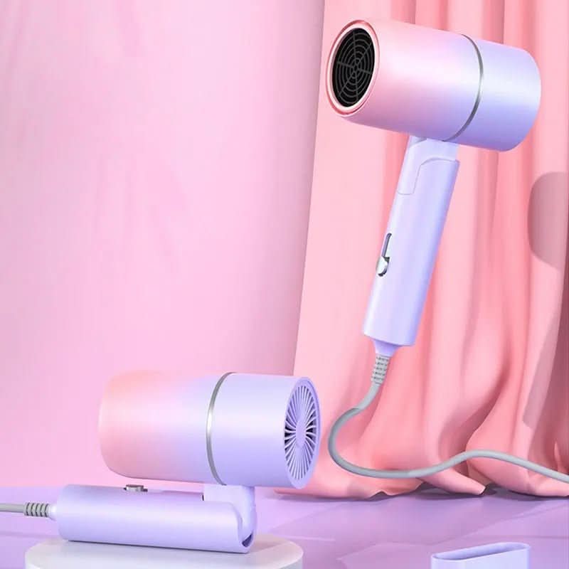 Sèche-cheveux Pliable Ionique | Compact et Pratique pour Voyager
