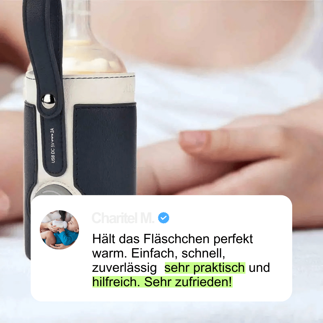 Réchauffeur de Biberon Portable | Pratique et Sûr pour Parents Actifs