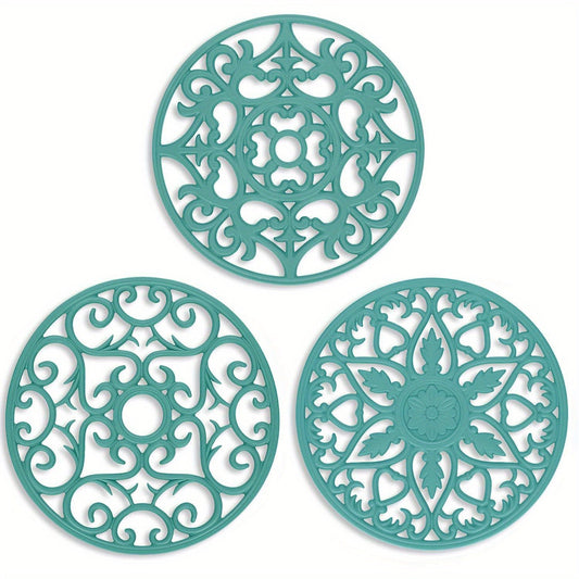 Trivets en Silicone Résistant à la Chaleur | Protection Pratique et Élégante pour Cuisine