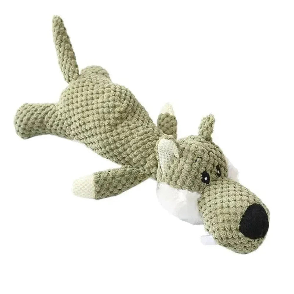 Jouet en Peluche Résistant pour Chiens | Durable et Squeaker Interactif
