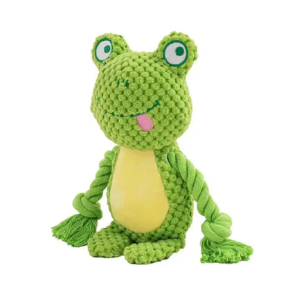 Jouet en Peluche Résistant pour Chiens | Durable et Squeaker Interactif