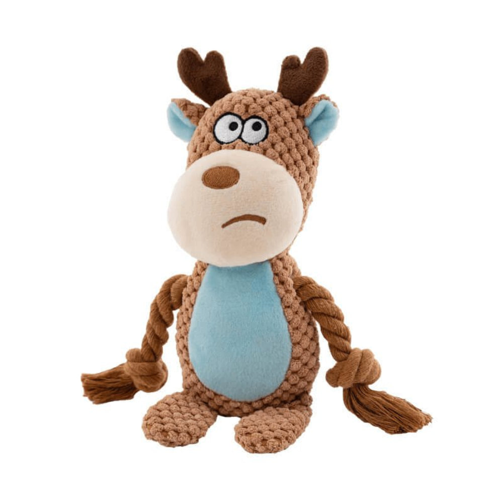Jouet en Peluche Résistant pour Chiens | Durable et Squeaker Interactif