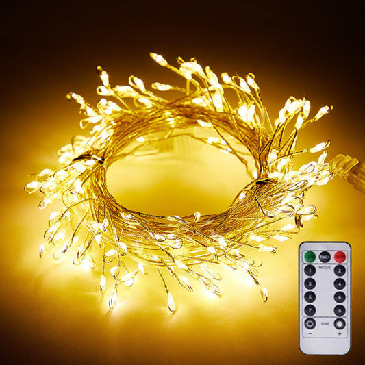 Guirlande Lumineuse en Fil de Cuivre | Télécommande et Ambiance Chaleureuse