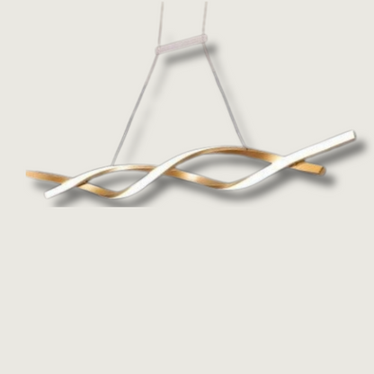 Chandelier en Spirale Contemporain | Design Élégant et Dimmable