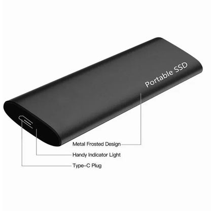 Disque Dur USB-C Portable | Transfert Rapide et Construction Durable