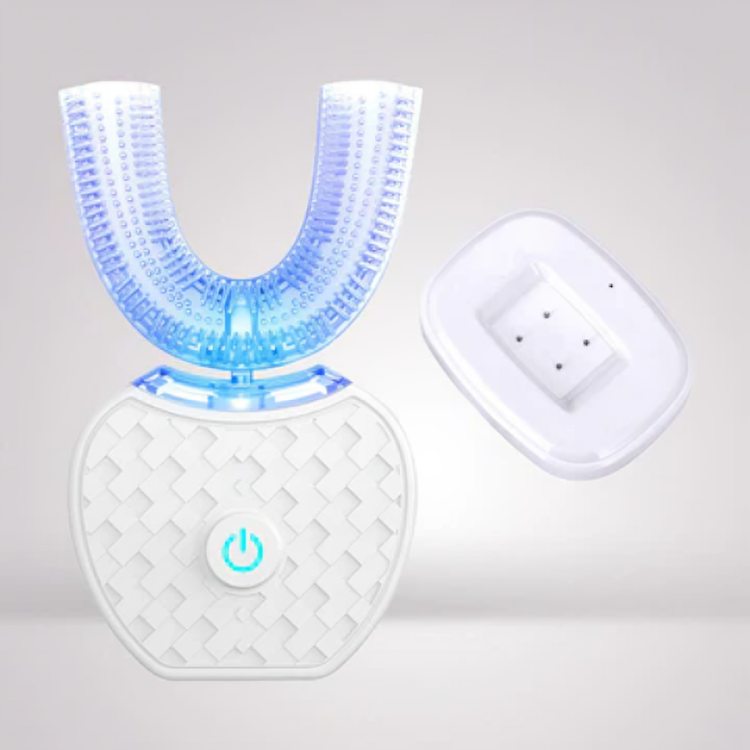 Brosse à Dents Électrique Ultrasonique | Blanchiment Rapide et Nettoyage Profond