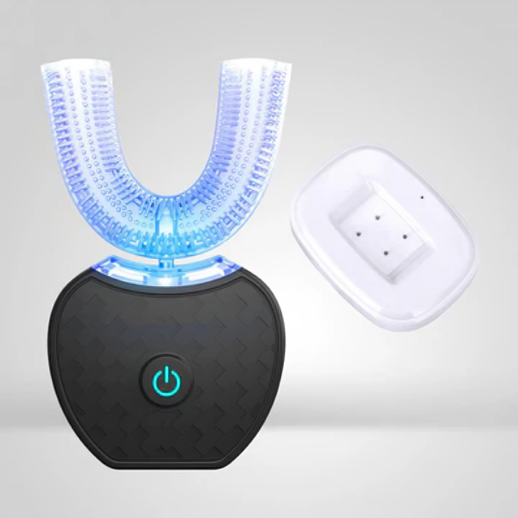 Brosse à Dents Électrique Ultrasonique | Blanchiment Rapide et Nettoyage Profond