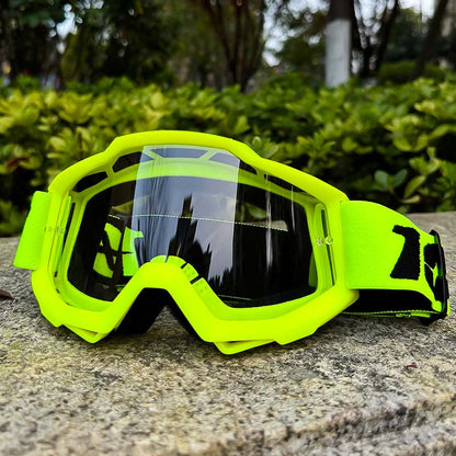 Lunettes de Motocross Unisexes | Protection UV et Anti-Buée Durable
