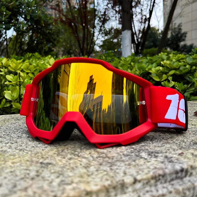 Lunettes de Motocross Unisexes | Protection UV et Anti-Buée Durable