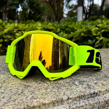 Lunettes de Motocross Unisexes | Protection UV et Anti-Buée Durable