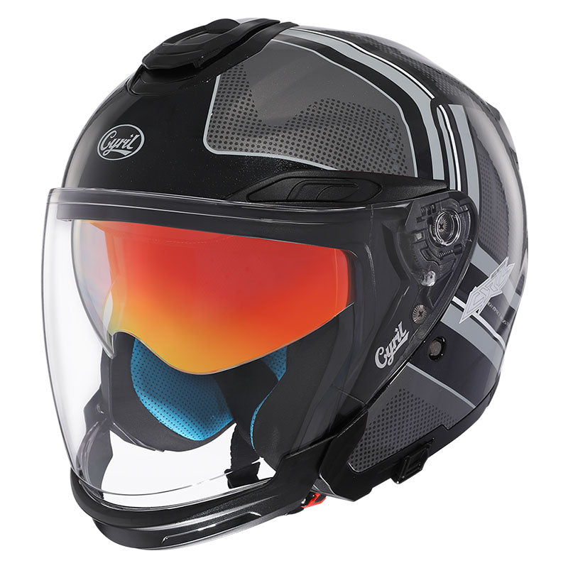 Casque de Moto Léger ABS | Sécurité et Confort Aérodynamique